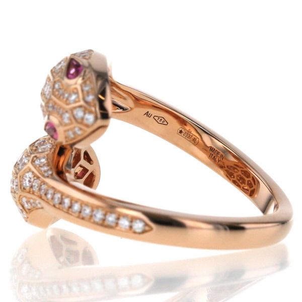 BVLGARI❤️現行品120万円セルペンティ❤️PGリング 三越伊勢丹