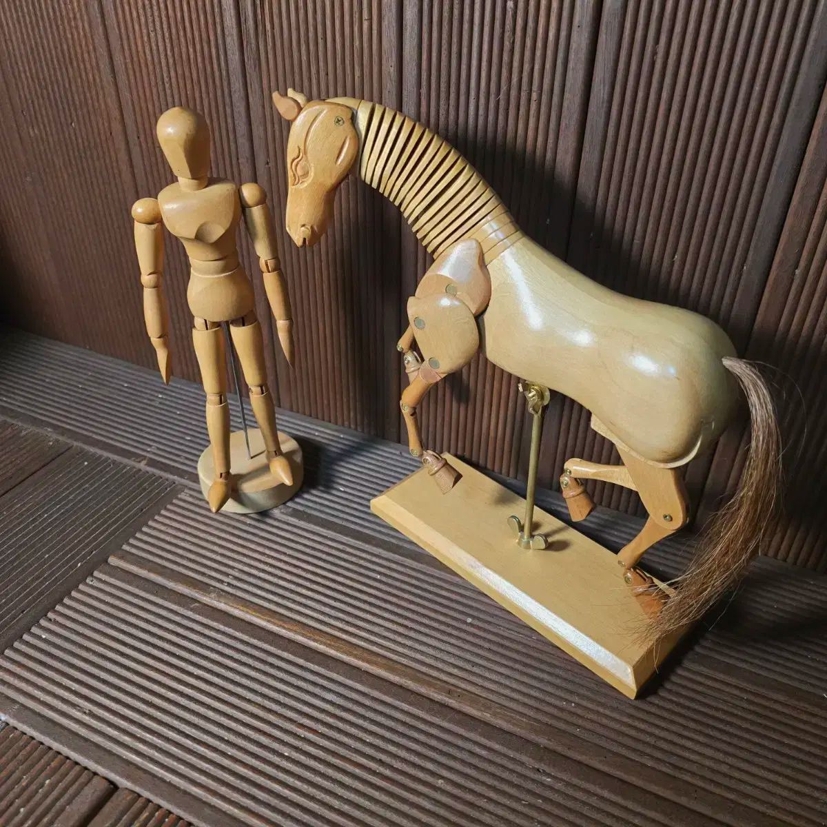美術用 목각 관절 인형 말 人体 | まとめ売り