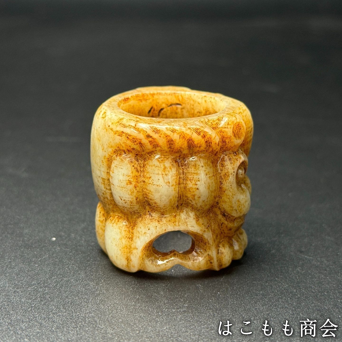 和田玉細密彫 高古件