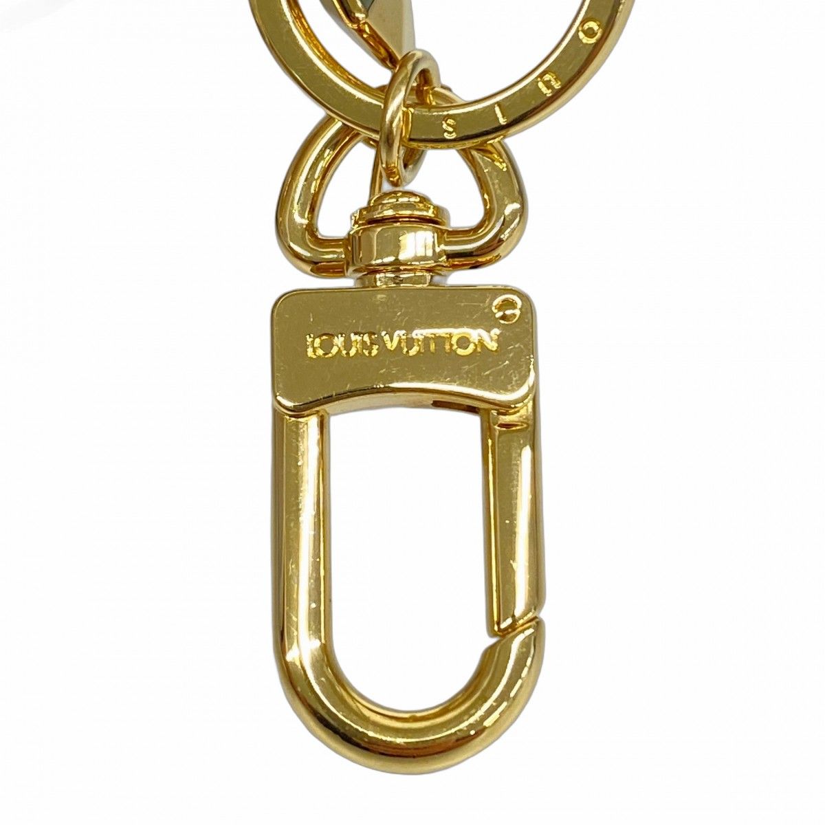 ルイヴィトン M65216 ポルトクレ LVファセット ゴールド メタル 楽天市場】LOUIS VUITTON ルイヴィトン キーリング LVファセット
