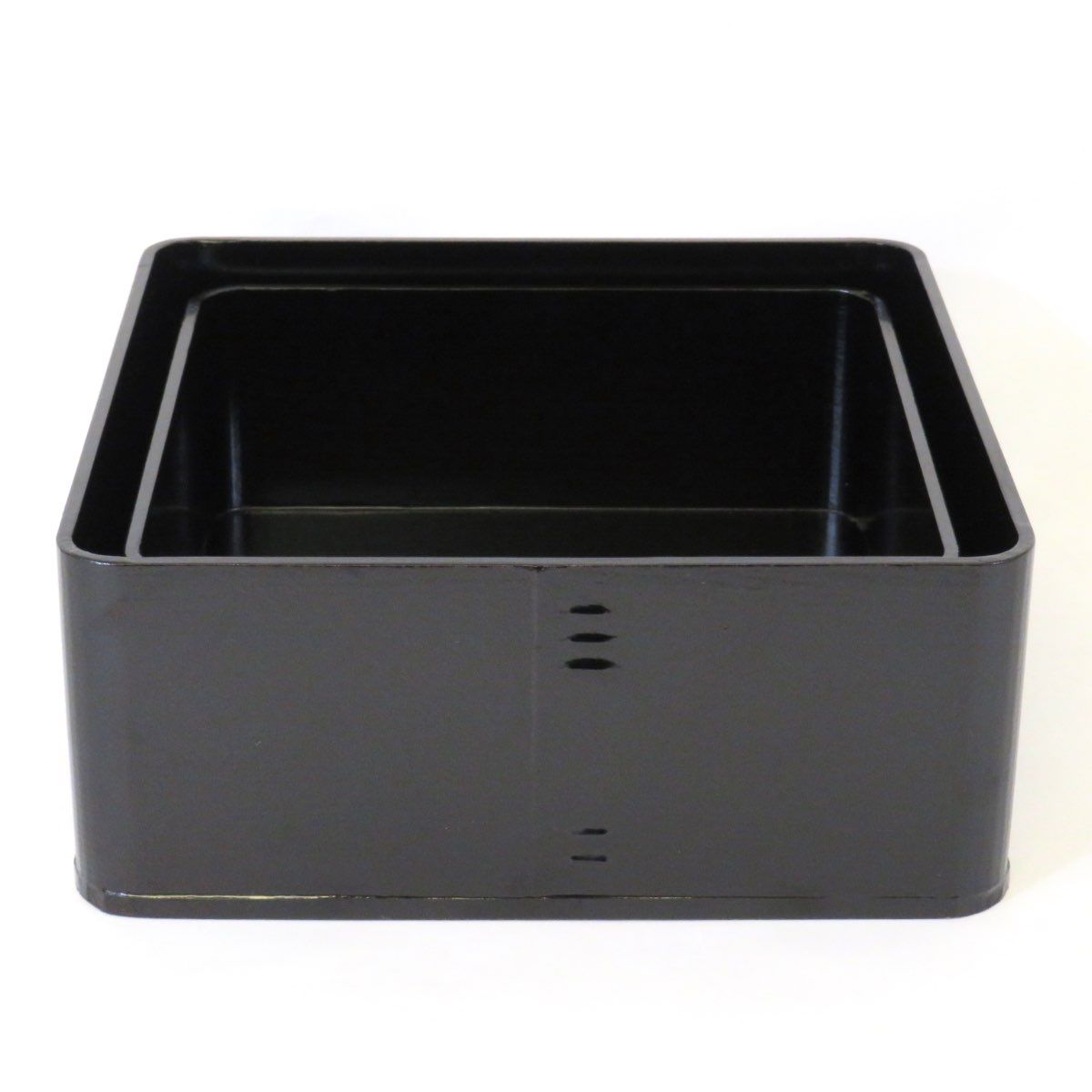 真の炭点前】神折敷 一双 黒一閑塗 宗旦好写 炉・