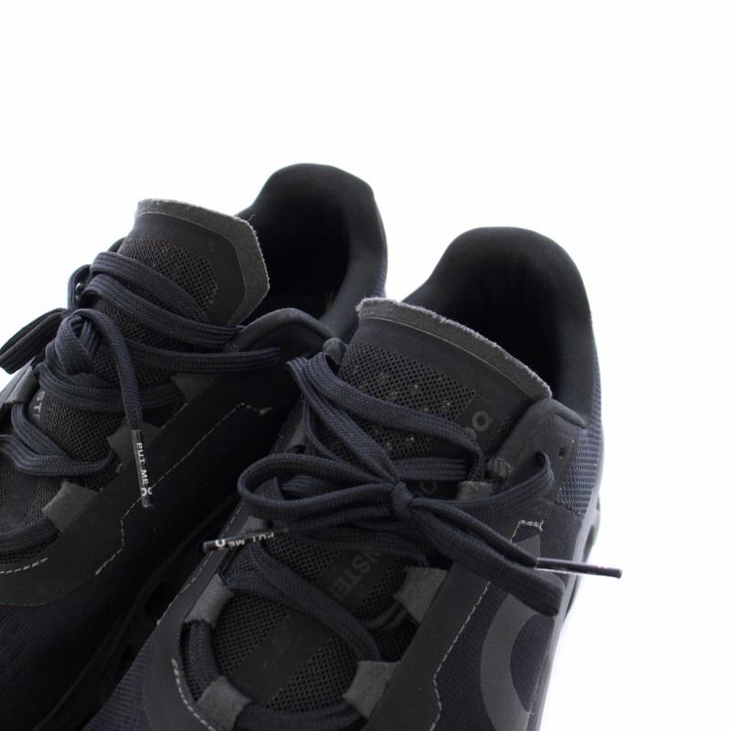 オン ON On Cloudmonster 1 M All Black スニーカー クッショニング 