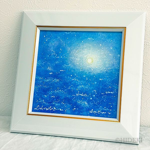 抽象画パステルアート
