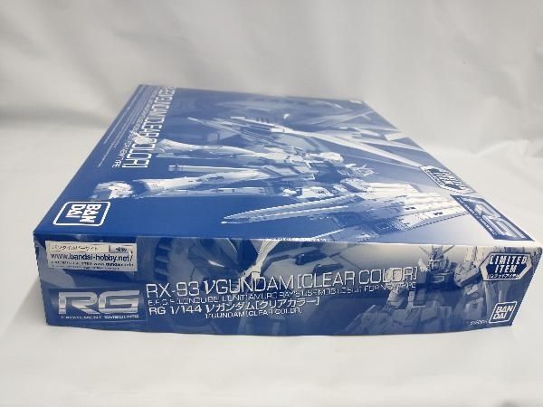 未組立品 プラモデル バンダイ 1/144 νガンダム [クリアカラー] RG 「機動戦士ガンダム 逆襲のシャア」