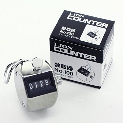 ライオン事務器 数取器 ハンディ 4桁 No.100 wwzq1cm