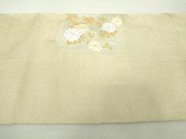 爪掻き綴れ 名古屋帯 正絹 金糸織込み 上品 八寸T-5468 爪掻き綴れ 名古屋帯 正絹 金糸織込み 上品 八寸T-5468 - メルカリ