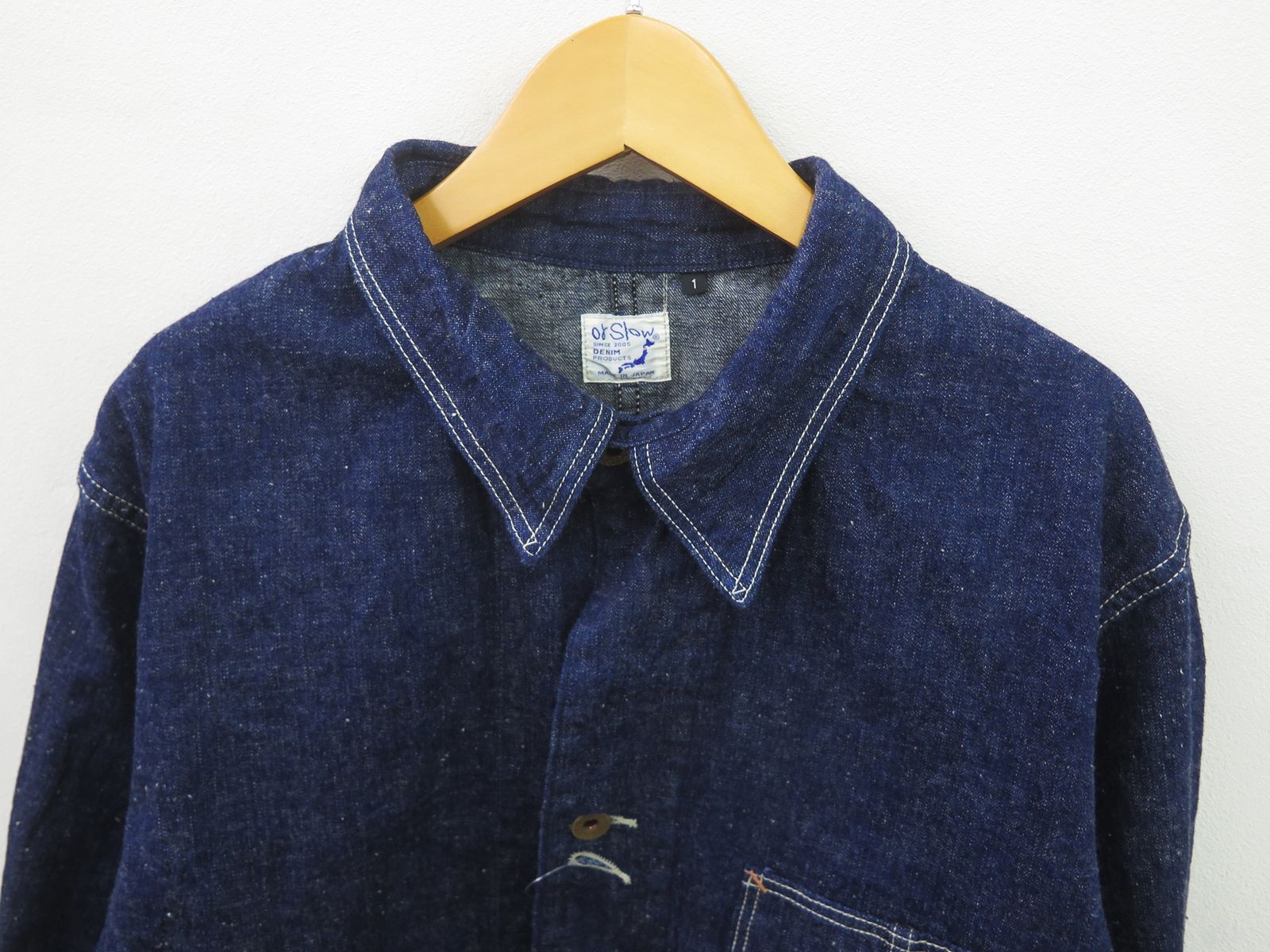 orslow カバーオール サイズ1 オアスロウ orSlow オアスロウ 1940 9oz Denim Coverall カバーオール 1