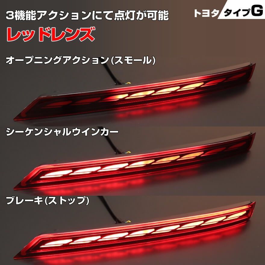 トヨタ タイプ G レッドレンズ オープニング アクション +