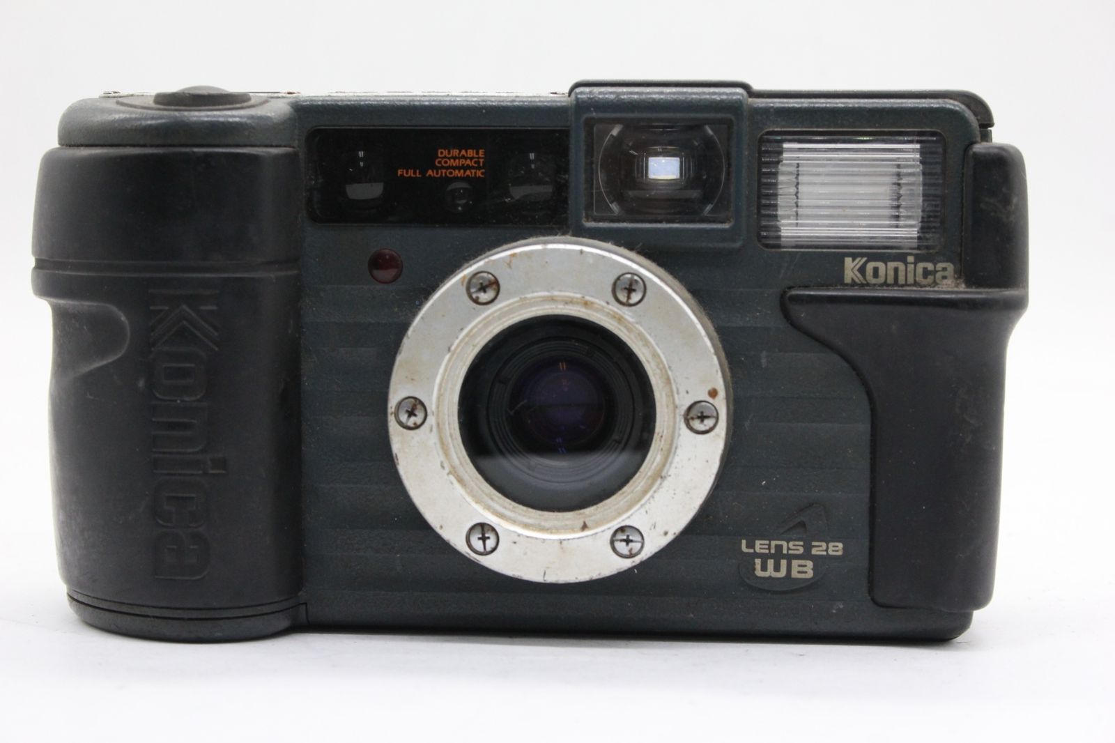 返品保証】 コニカ KONICA 現場監督 28 WB コンパクトカメラ v5648