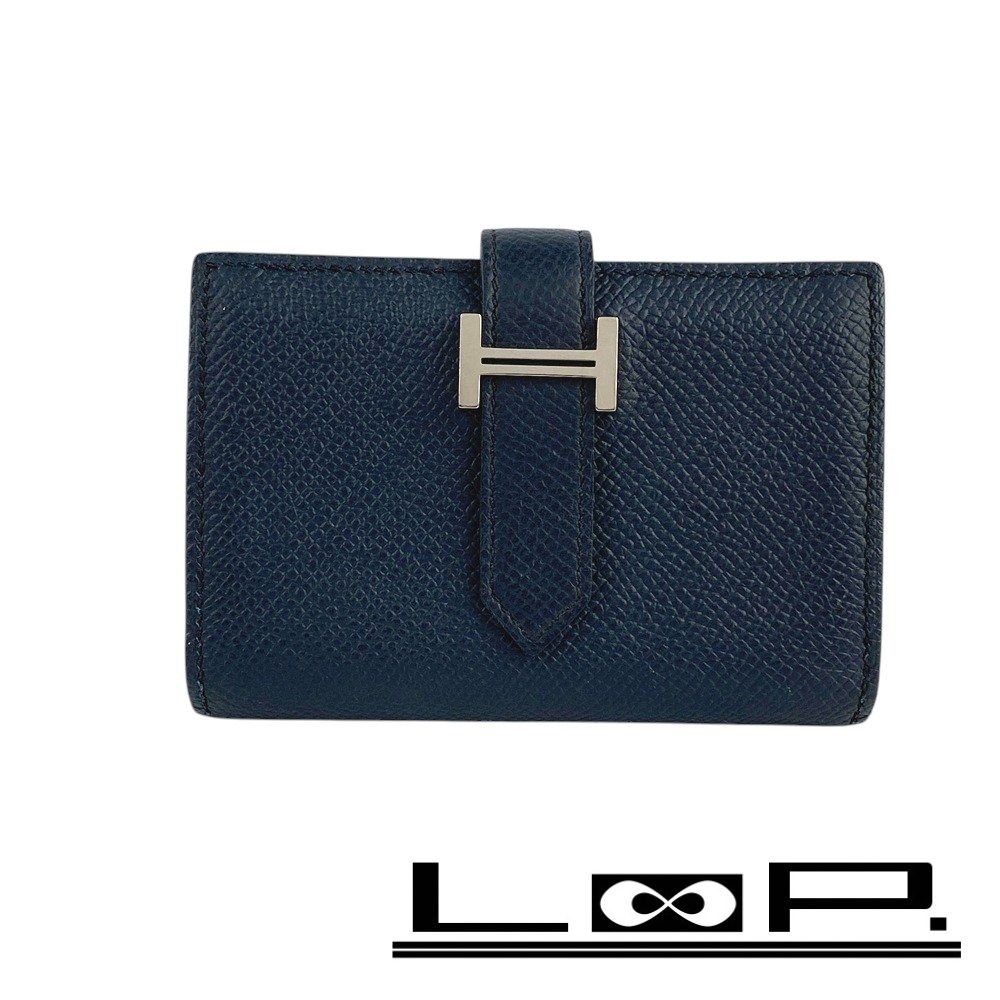 □美品□ エルメス ベアンミニ カード ケース 小銭入れ エプソン SS  