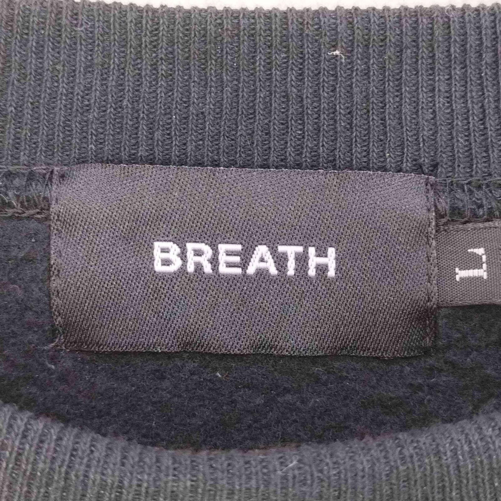 ユーズドフルギ USED古着 LOGO CRASH CREW NECK SWEAT ロゴクラッシュ 