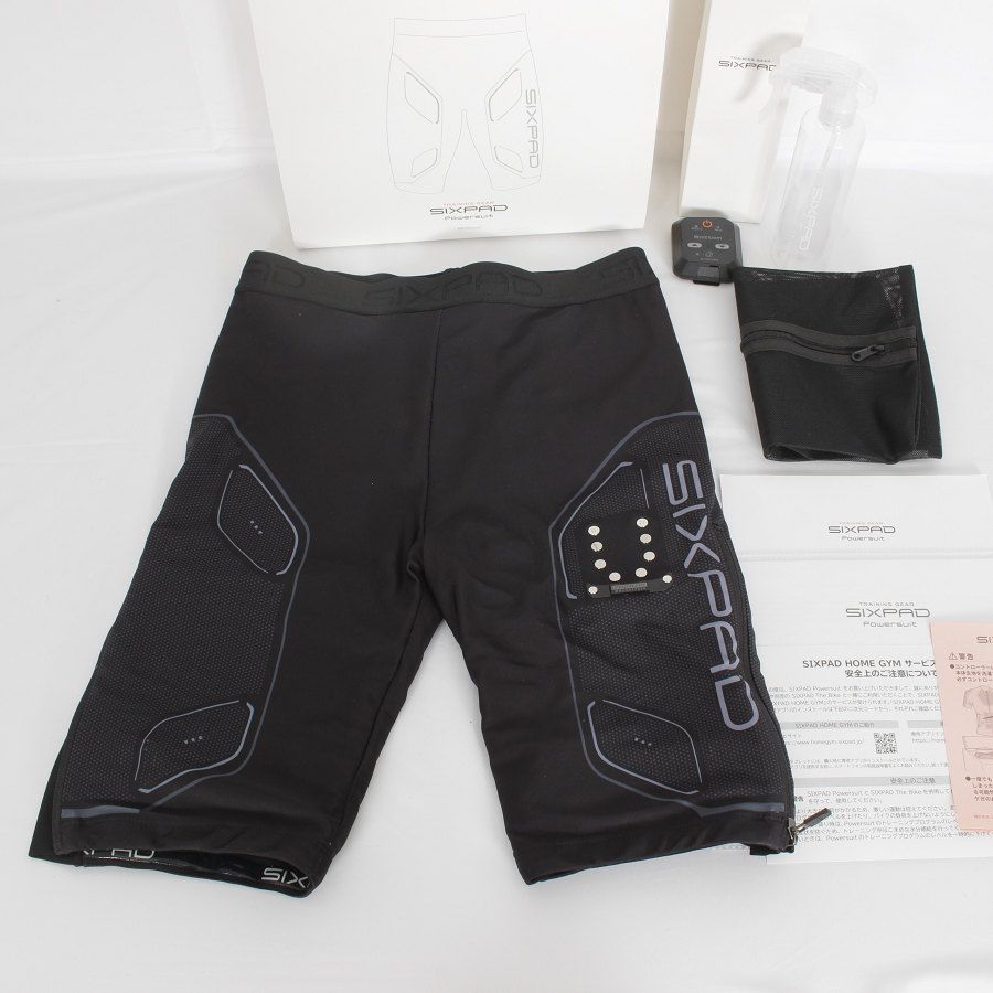 ☆超美品☆　SIXPAD EMS トレーニングウェア ブラック SIXPAD EMSトレーニングウェア SMサイズ ブラック SIXPAD EMS