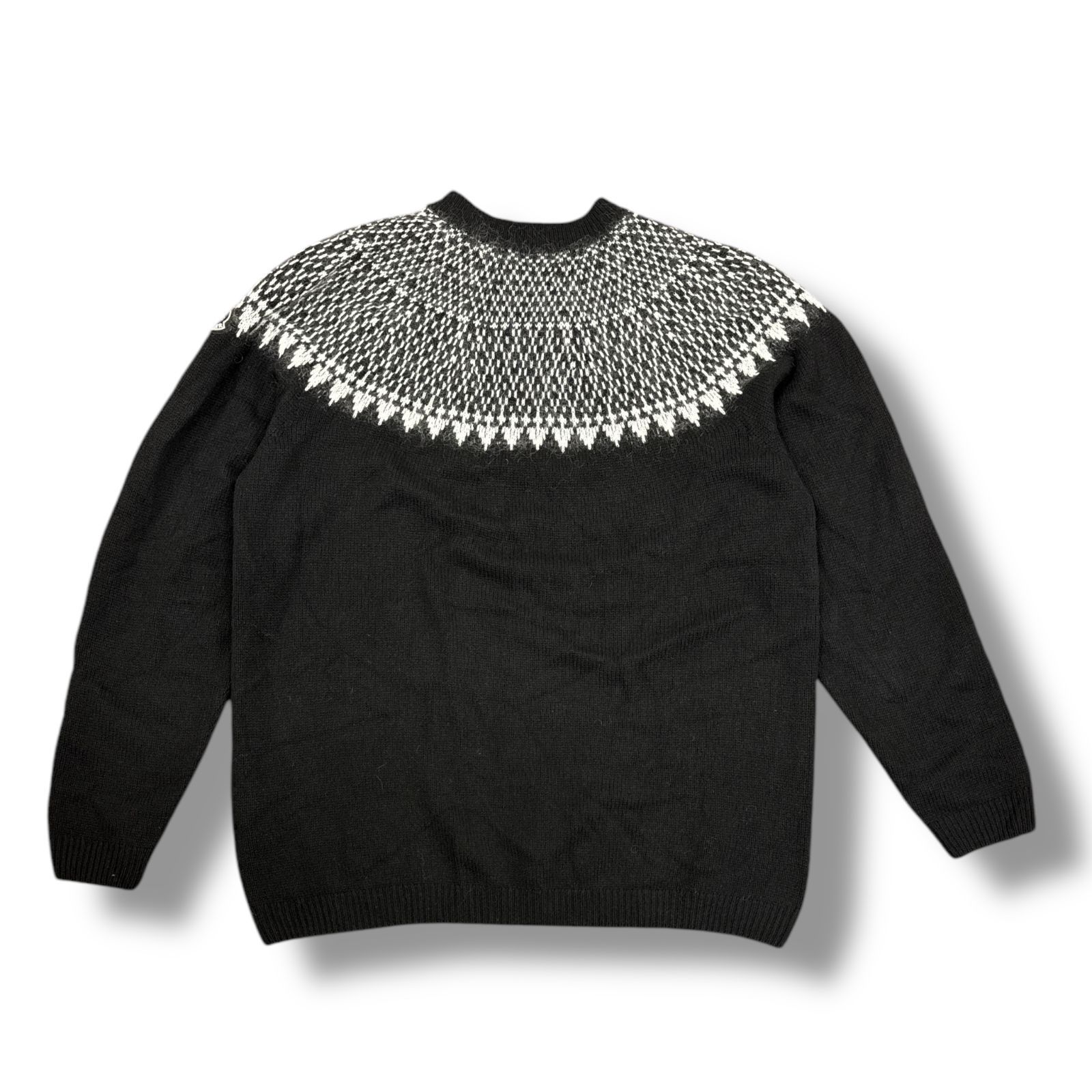 【最終8月まで】MONCLER × FRAGMENT DESIGN ニット 国内正規 MONCLER × FRAGMENT DESIGN コラボ ノルディック柄