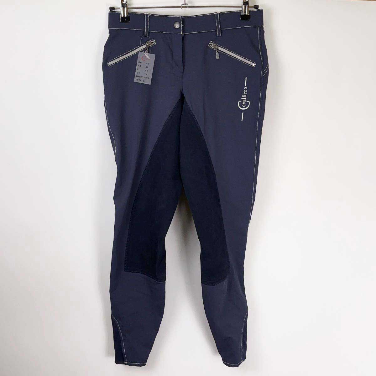 【中古・未使用品】Covalliero カバリエロ Riding Breeches Detroit キュロット 44 ネイビー レディース 乗馬 馬術 未使用】Covalliero カバリエロ Riding Breeches Detroit キュロット