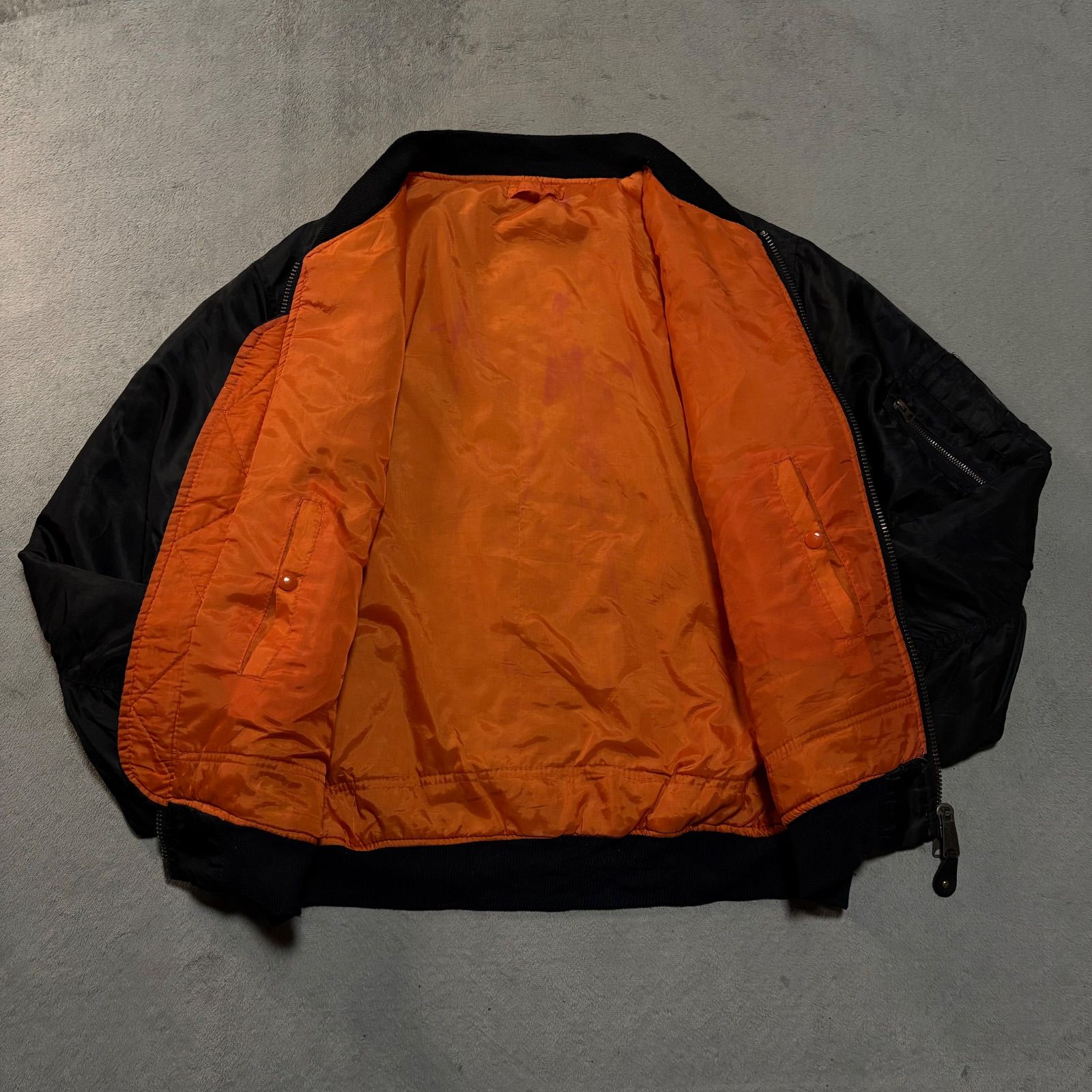 ALPHA アルファ MA-1 FlightJacket フライトジャケット Military