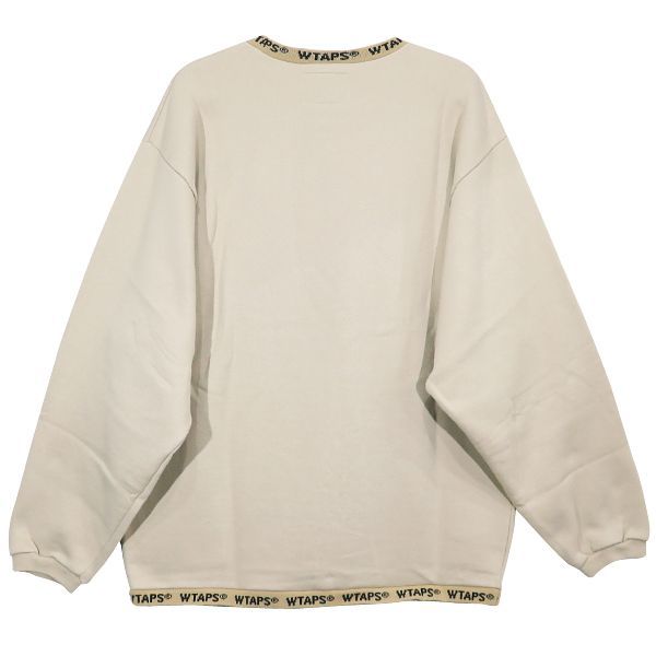 wtaps smock ベージュスウェットスモック