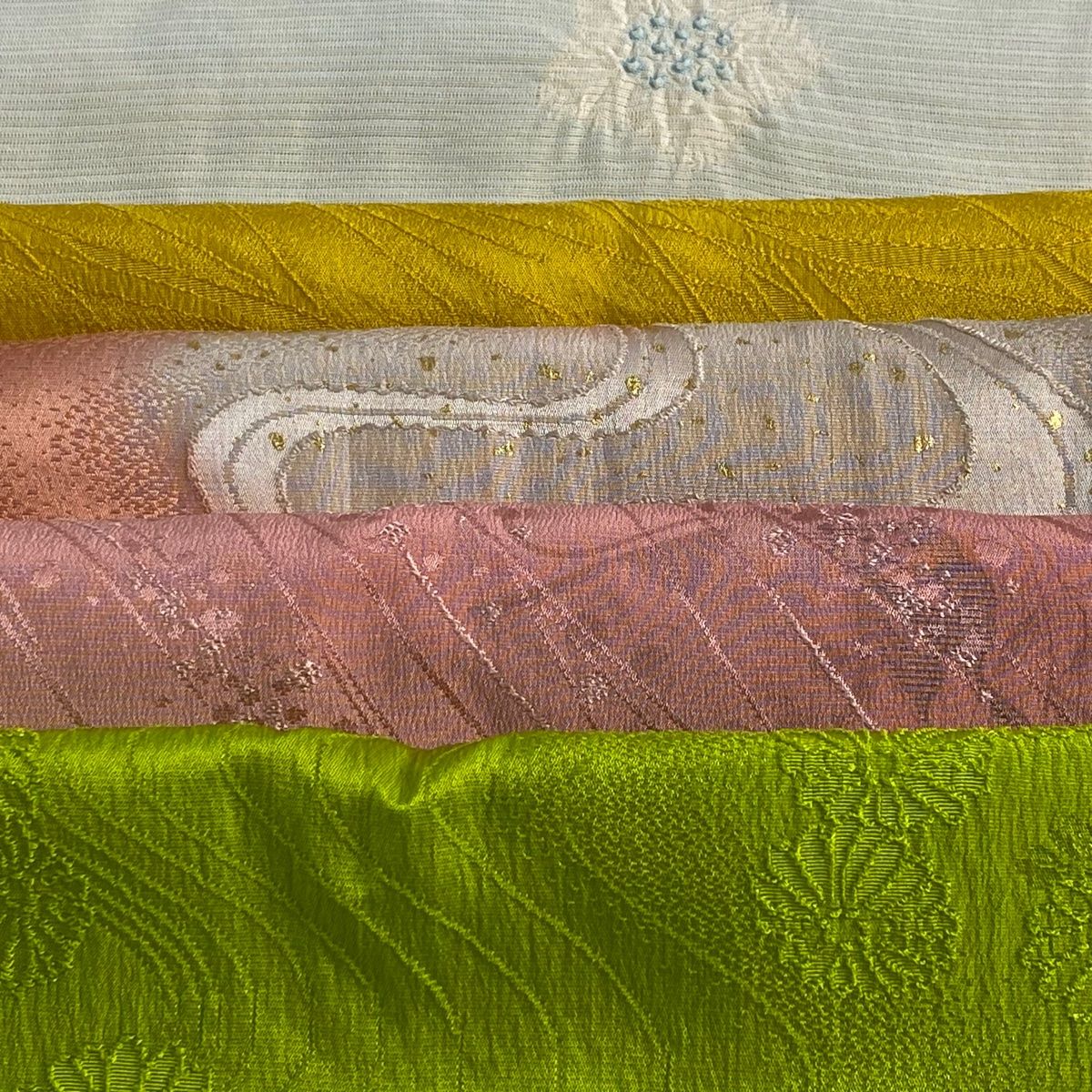 平和屋着物☆和装小物 上質な帯揚げ 10枚セット 未使用品多数 逸品