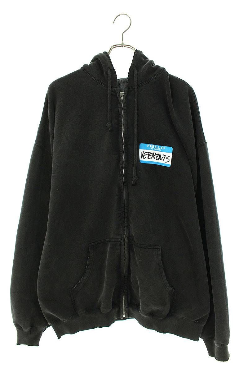 確実正規品　VETEMENTS パーカー　ヴェトモン　M VETEMENTS ヴェトモン パーカー 3XL (VETEMENTS/パーカー