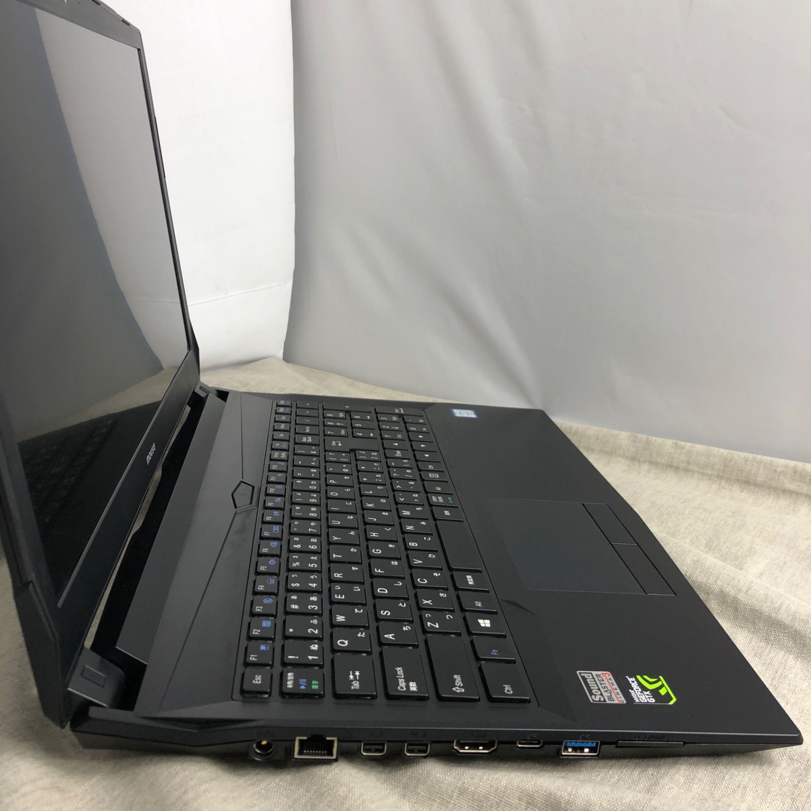 ジャンク品 MouseComputer ゲーミングノートPC i7/GTX1050 - メルカリ