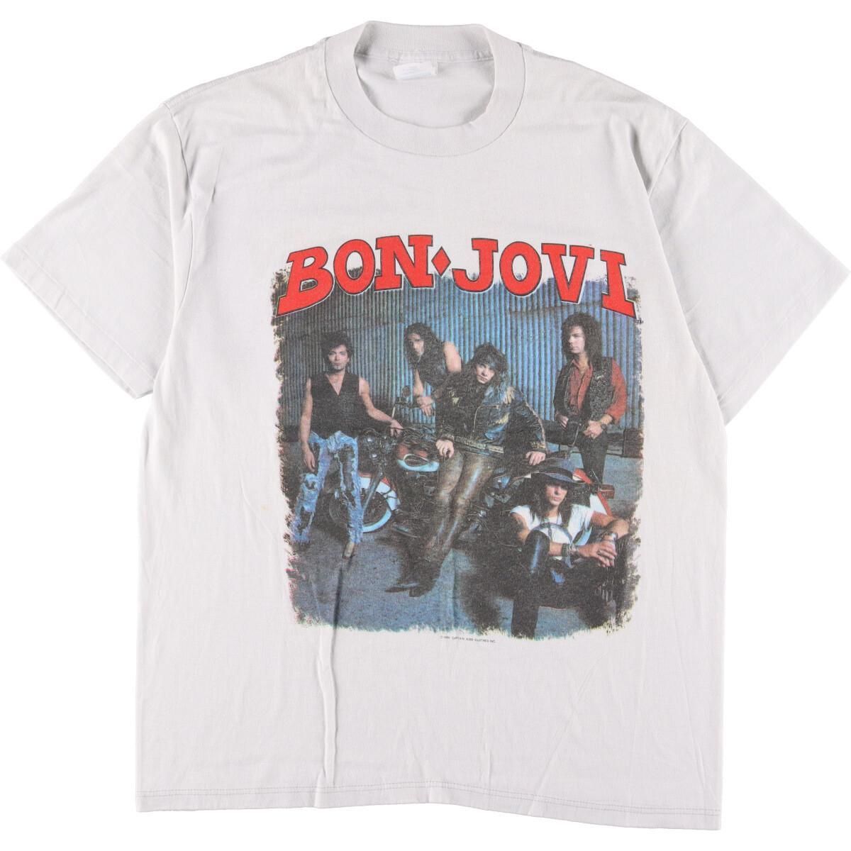 古着 90年代 Spring Ford CLASSIC BON JOVI ボンジョヴィ 両面プリント 