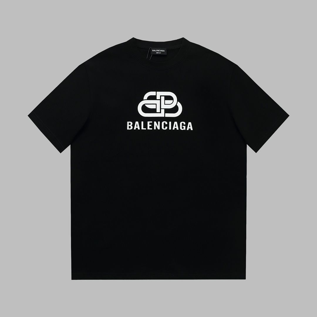 バレンシアガ balenciaga プリント ブラック Tシャツ 半袖 アウトレット 並行輸入品 T-shirt short sleeve shirt  - メルカリ