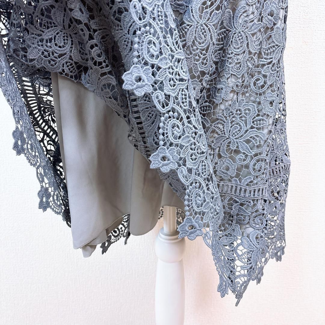 新品未使用タグ付き】マーリエルカセット トルコレースワンピース