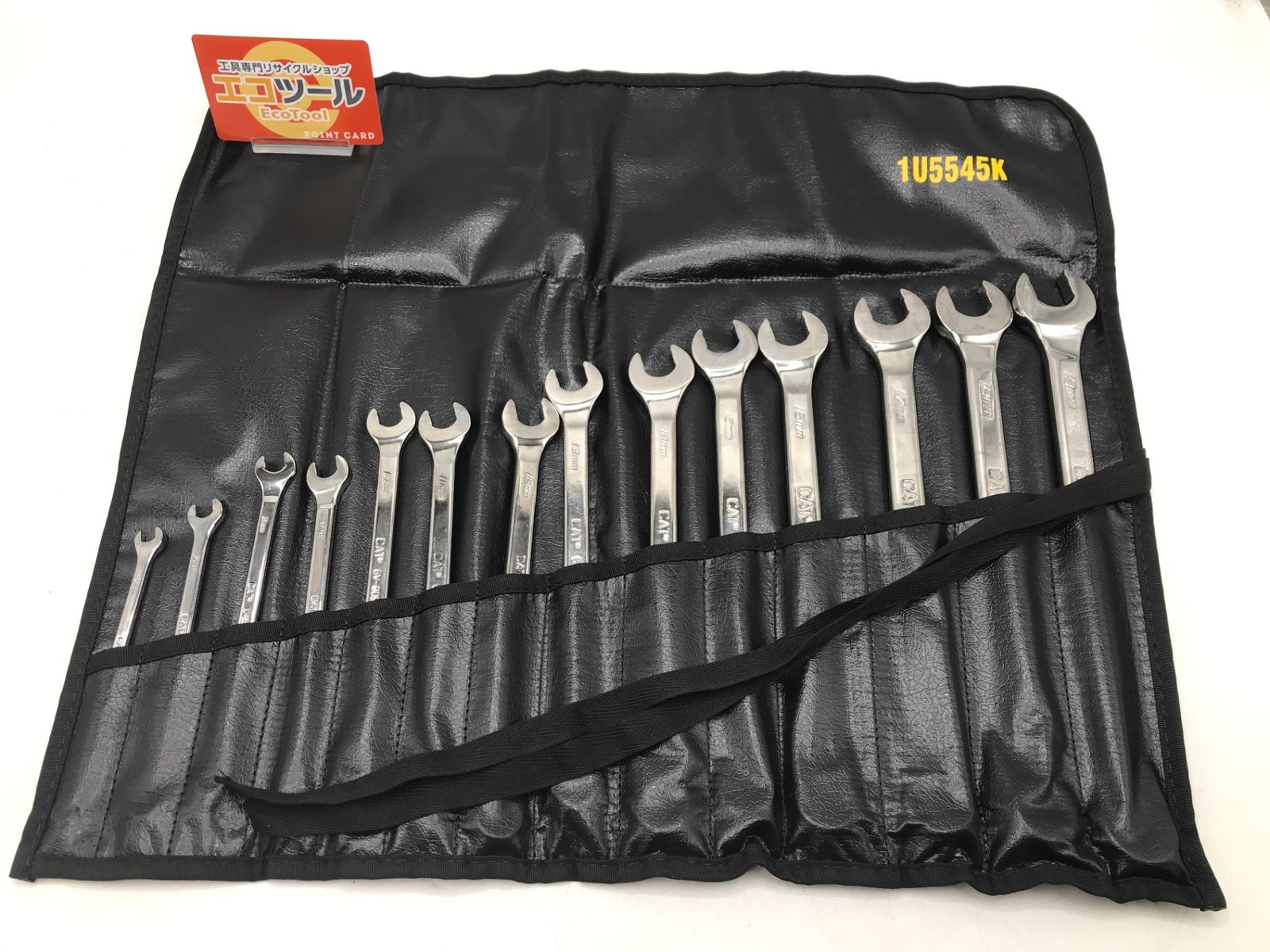 ♥に近い CAT|キャタピラー コンビネーションレンチ 14点セット 6mm-19mm 1U5545K IT27WGH34BOW エコツール岡崎岩津店 M02