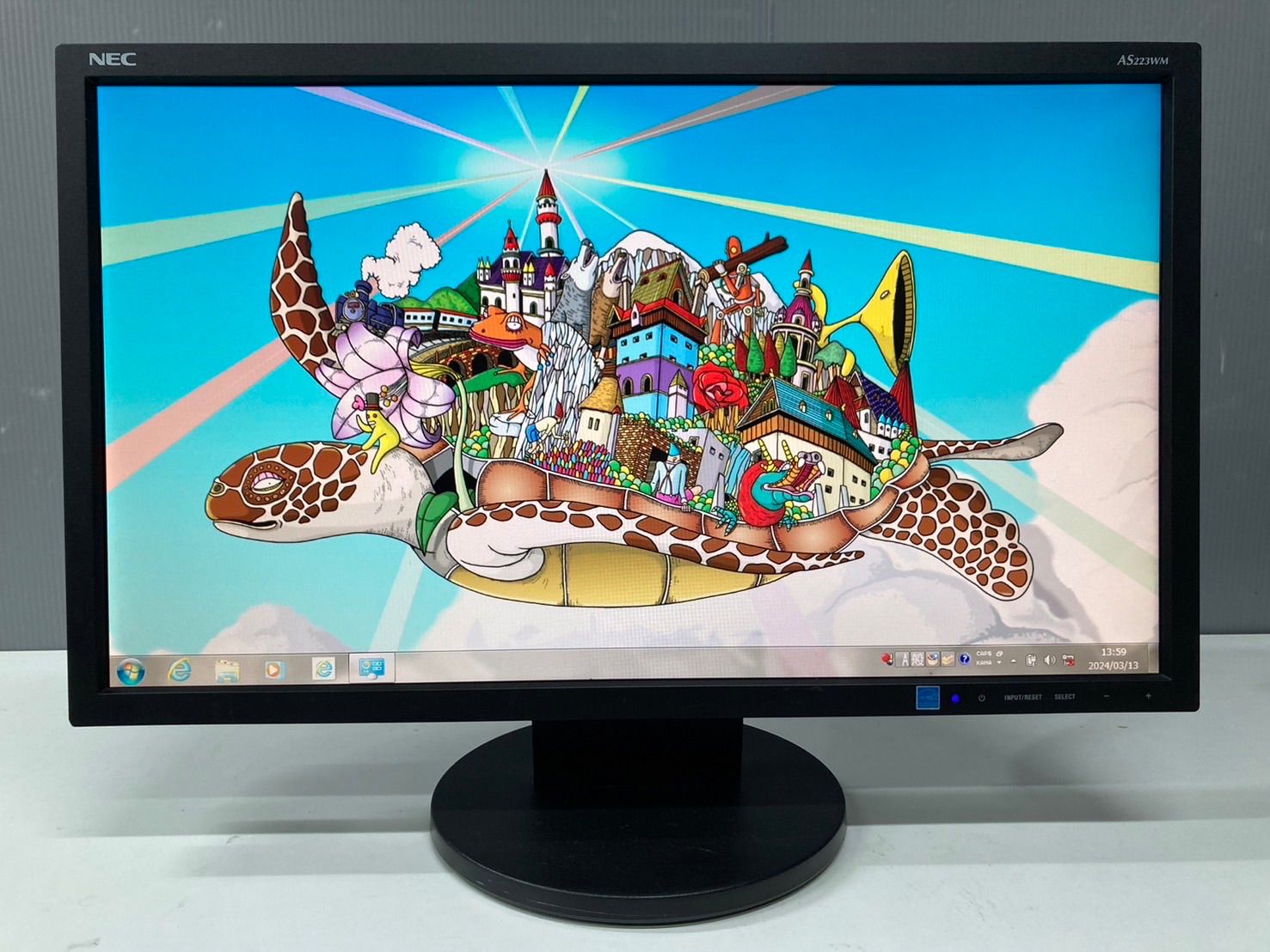 P25◇全国送料無料◇NEC エヌイーシー 21.5インチPCモニター AS223WM