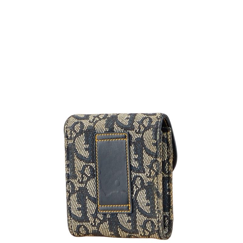 ディオール トロッター サドル ポーチ シガレットケース ネイビー