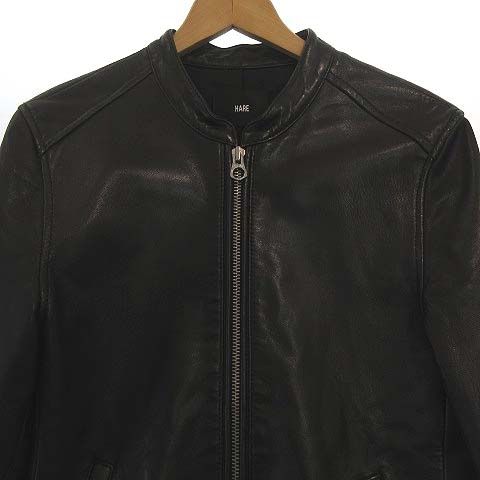 HARE 黒 レザー ライダースジャケット ハレ HARE ライダースジャケット