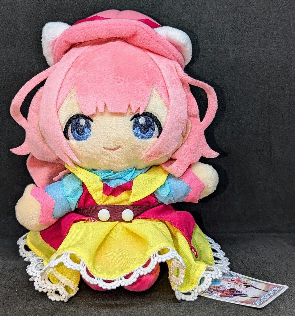 周防サンゴ　志摩スペイン村　ぬいぐるみ　ダルちゃンゴ　タグ付き 志摩スペイン村 みなさま～(大使二人)志摩スペインサロメンゴ村