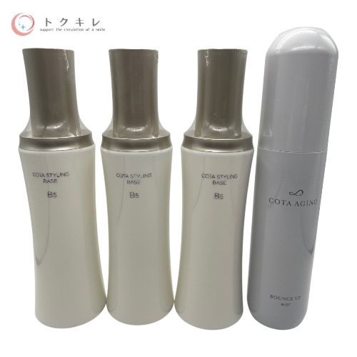 トクキレ COTA コタ スタイリングベース B5 ヘアトリートメント 200g コタ エイジング バウンスアップ ミスト ヘアトリートメント 200ml 4点セット 美容室サロン専売品 業務用 ヘアケア しっとり