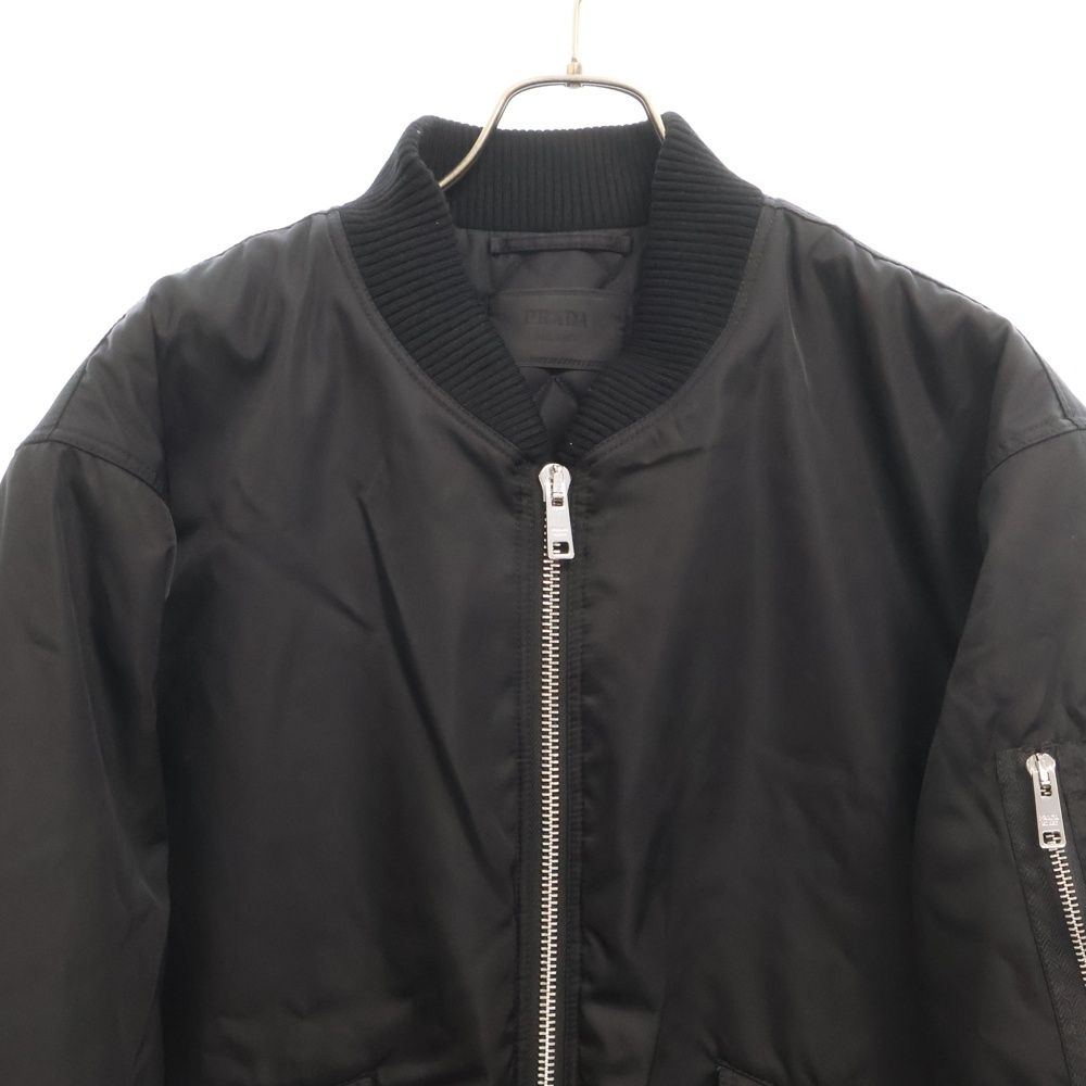 PRADA (プラダ) Re-Nylon リナイロン 三角ロゴプレート ナイロンジップ
