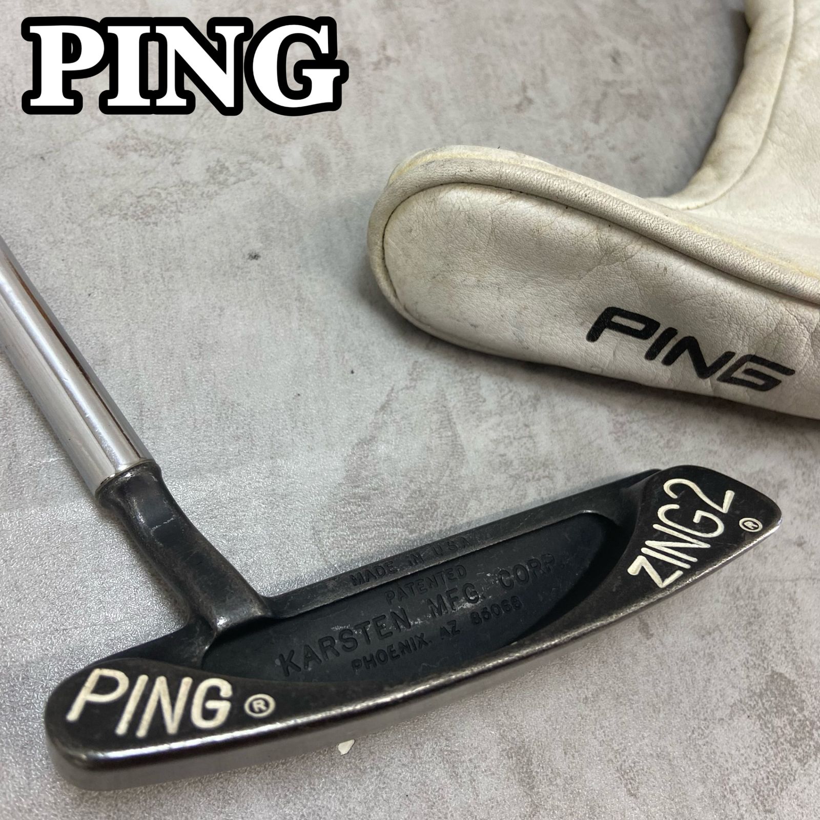 ◇PING ピン RITE IN ライトイン KARSTEN◇34インチ◇ PING ZINGパター