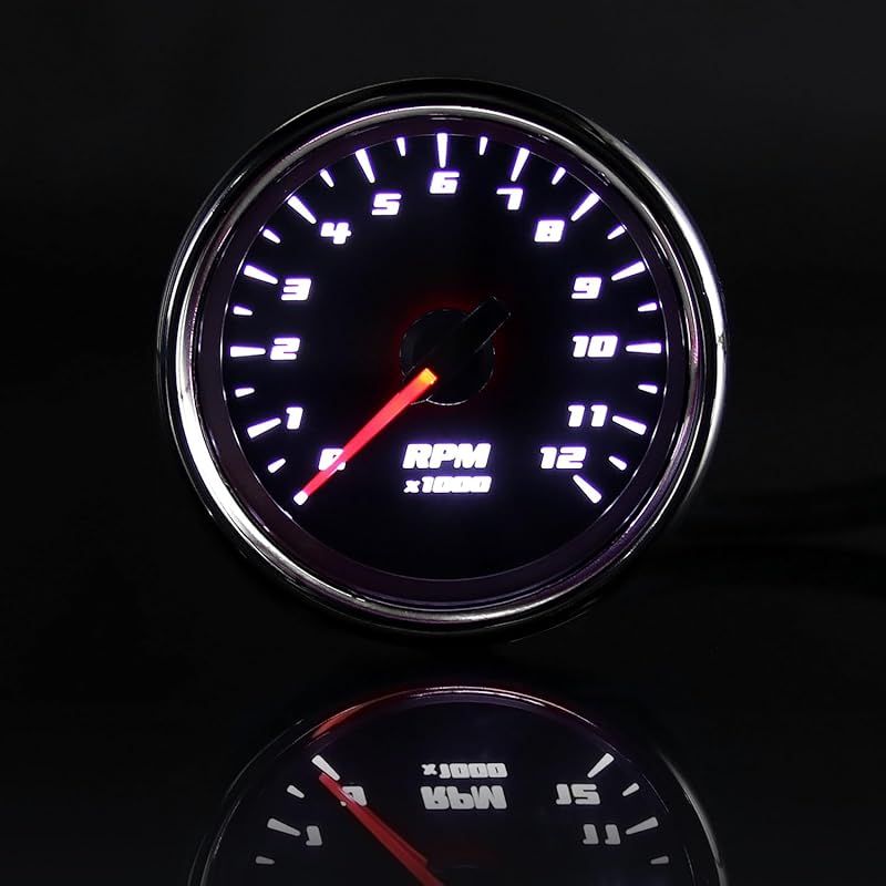 ライズコーポレーション　電気式タコメーター Amazon | ライズコーポレーション バイク用 電気式 12000RPM LED