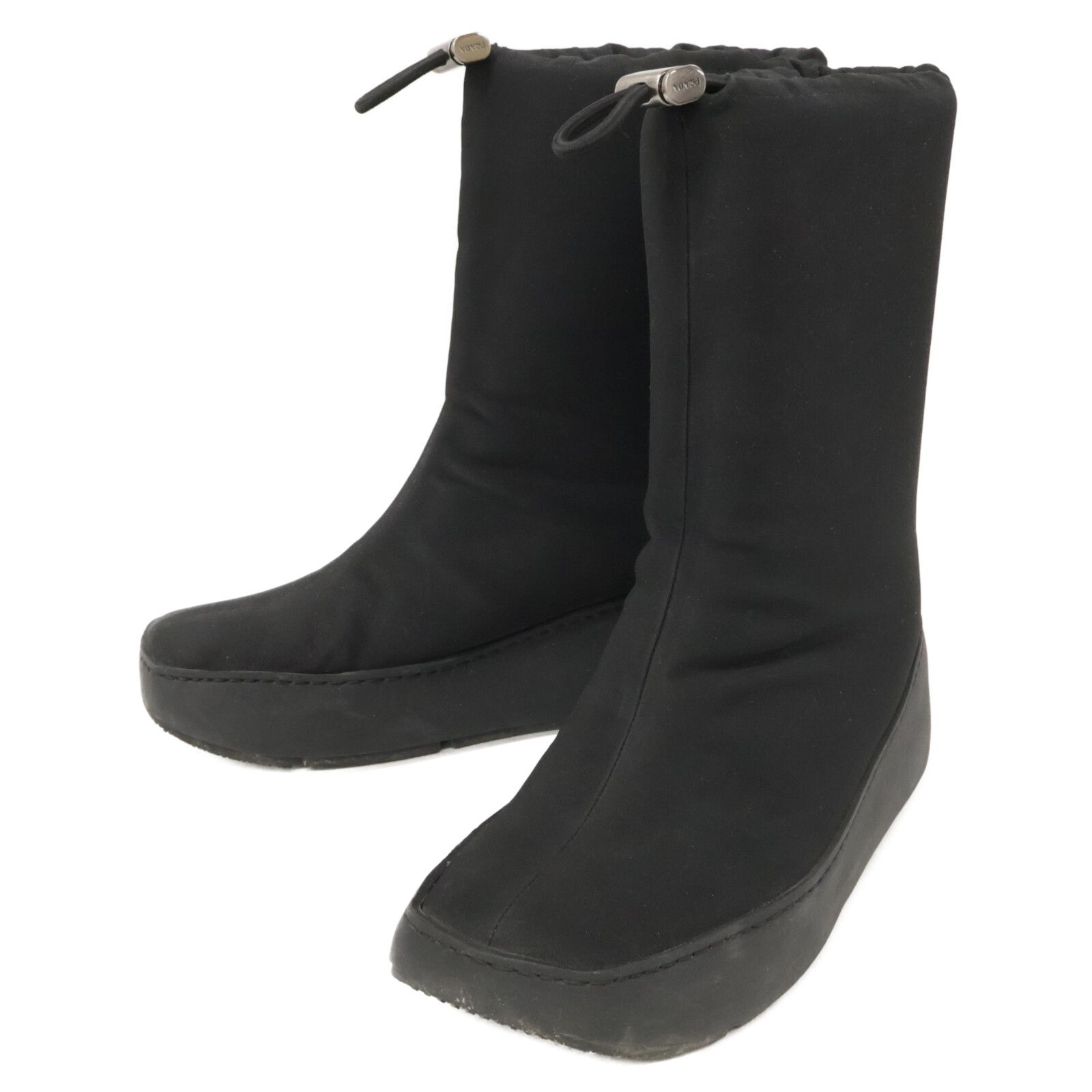 PRADA SPORT プラダスポーツ ナイロン 厚底 スノーブーツ/ 37 - メルカリ 