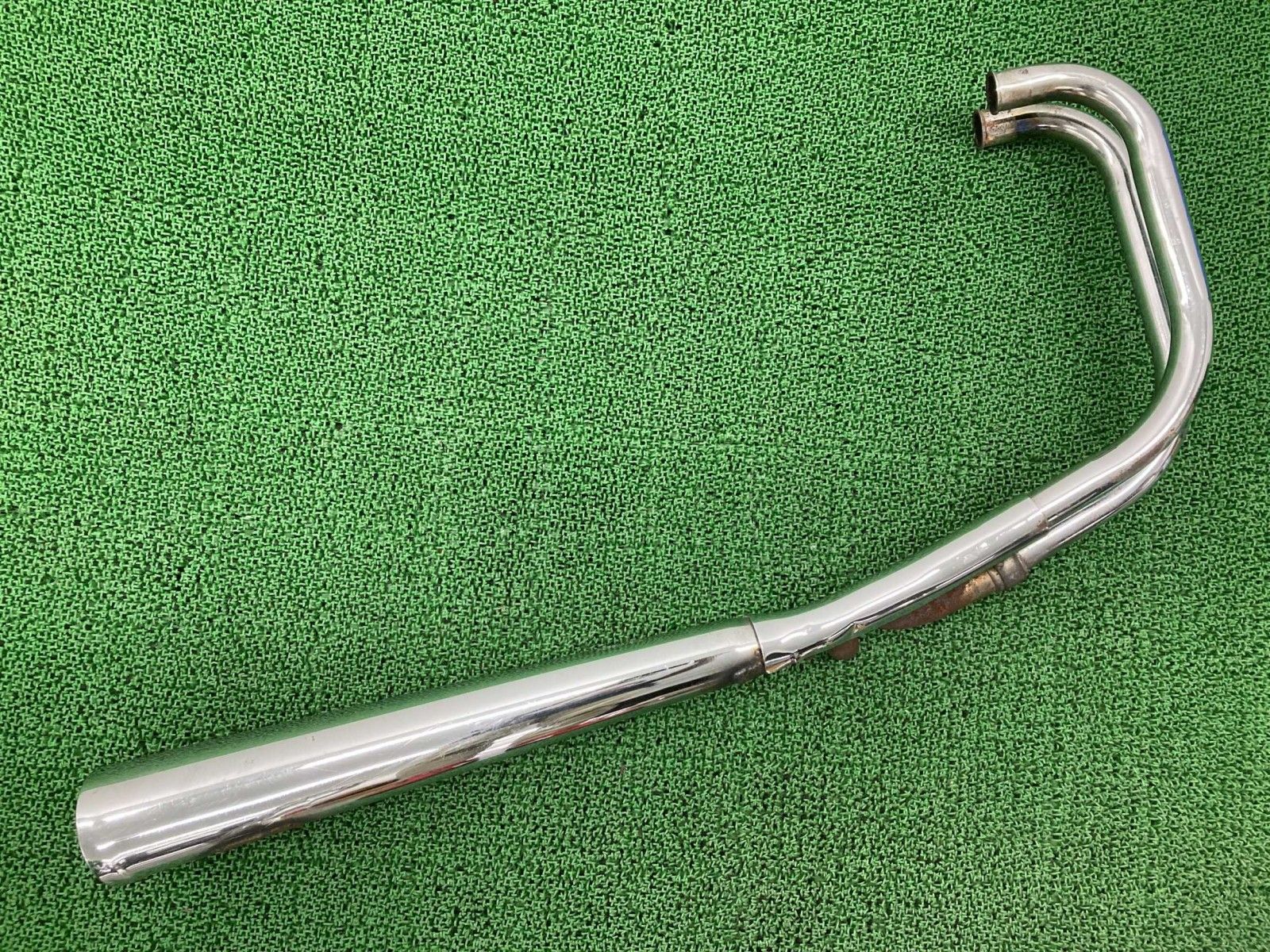 Z400FX マフラー 右 K032 カワサキ 純正 バイク 部品 KZ400E Z550FX 当時物 修復素材やカスタム素材に 品薄 車検 Genuine tZ