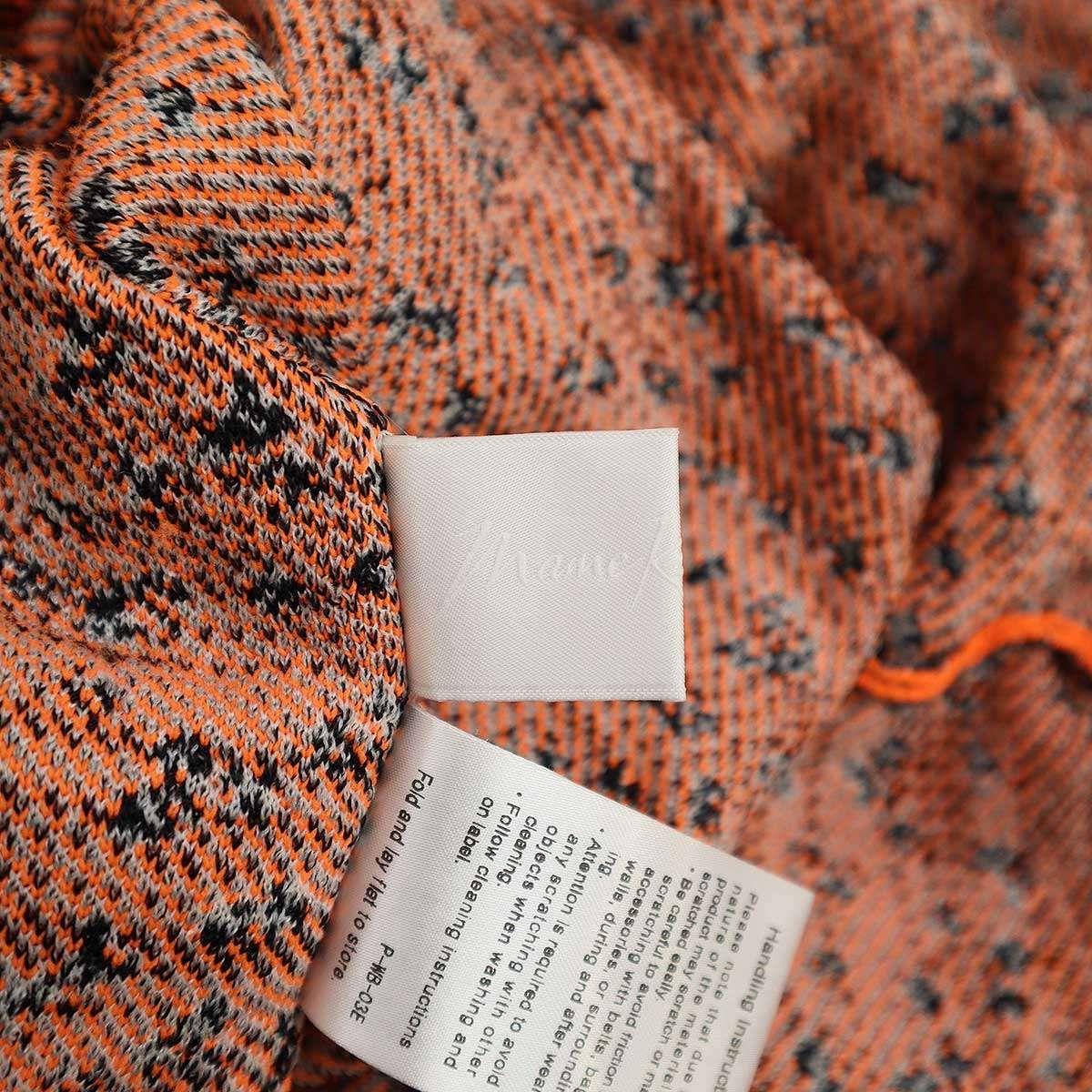 mame kurogouchi マメ クロゴウチ 21AW Osmanthus Motif Jacquard  