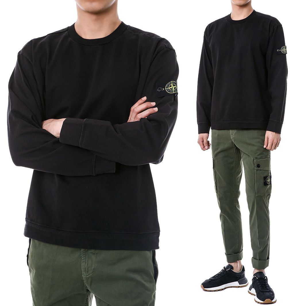 15 STONE ISLAND ストーンアイランド 791563750 V0029 ブラック 15 STONE ISLAND ストーンアイランド 791563750 V0029 ブラック