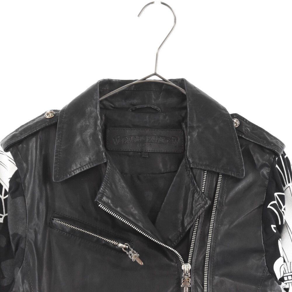 クロムハーツ　レディース　レザージャケット クロムハーツ レディース レザージャケット CHROME HEARTS