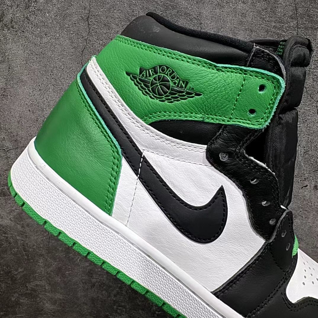 新品未使用 Nike Air Jordan 1 Retro High OG Celtics/Black and Lucky  