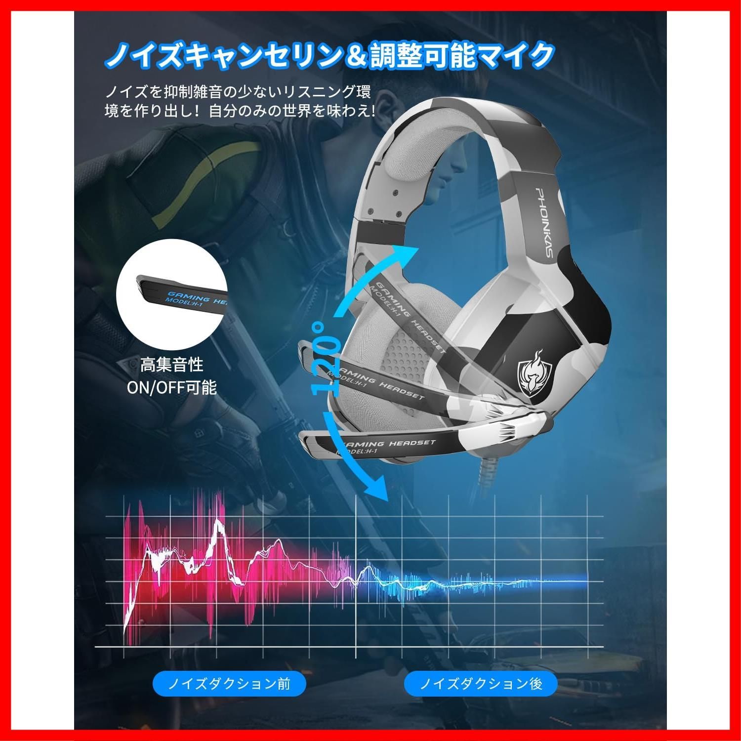 重低音 密閉型 伸縮可能 快適 軽量 PC用 One 子供 Xbox スイッチ対応  