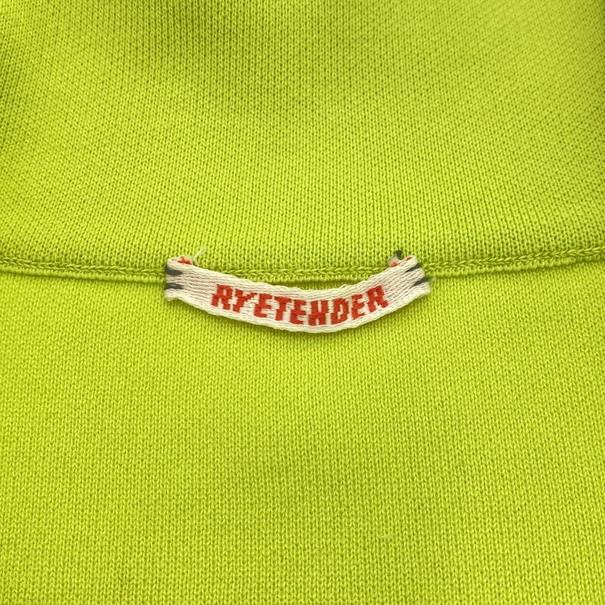 RYE TENDER ライテンダー 24AW NOBLE ハーフジッププルオーバー 24FW 