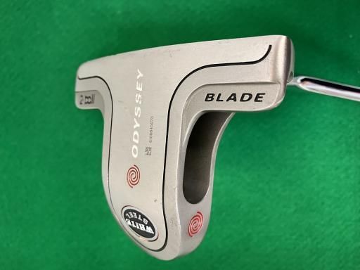 オデッセイ WHITE STEEL 2ball パター 左利き　 34インチ 初代 名器 希少】34インチ オデッセイ ホワイトホット 2ボール