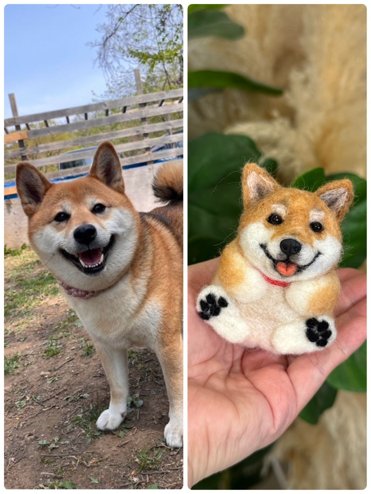 まんまるあにまるず うちの子オーダー 羊毛フェルト マスコット ペット