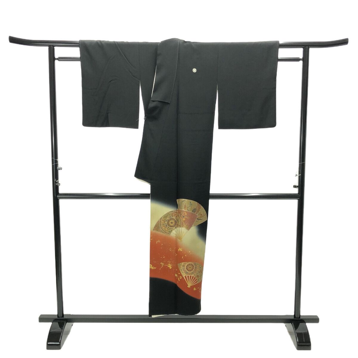 黒留袖/美品/京友禅/作家物/落款入/仕立上がり/適応身長140～145