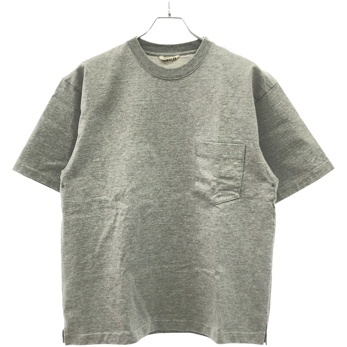 AURALEE STAND UP T SHIRT オーラリースタンドアップ Tシャツ ネイビー 