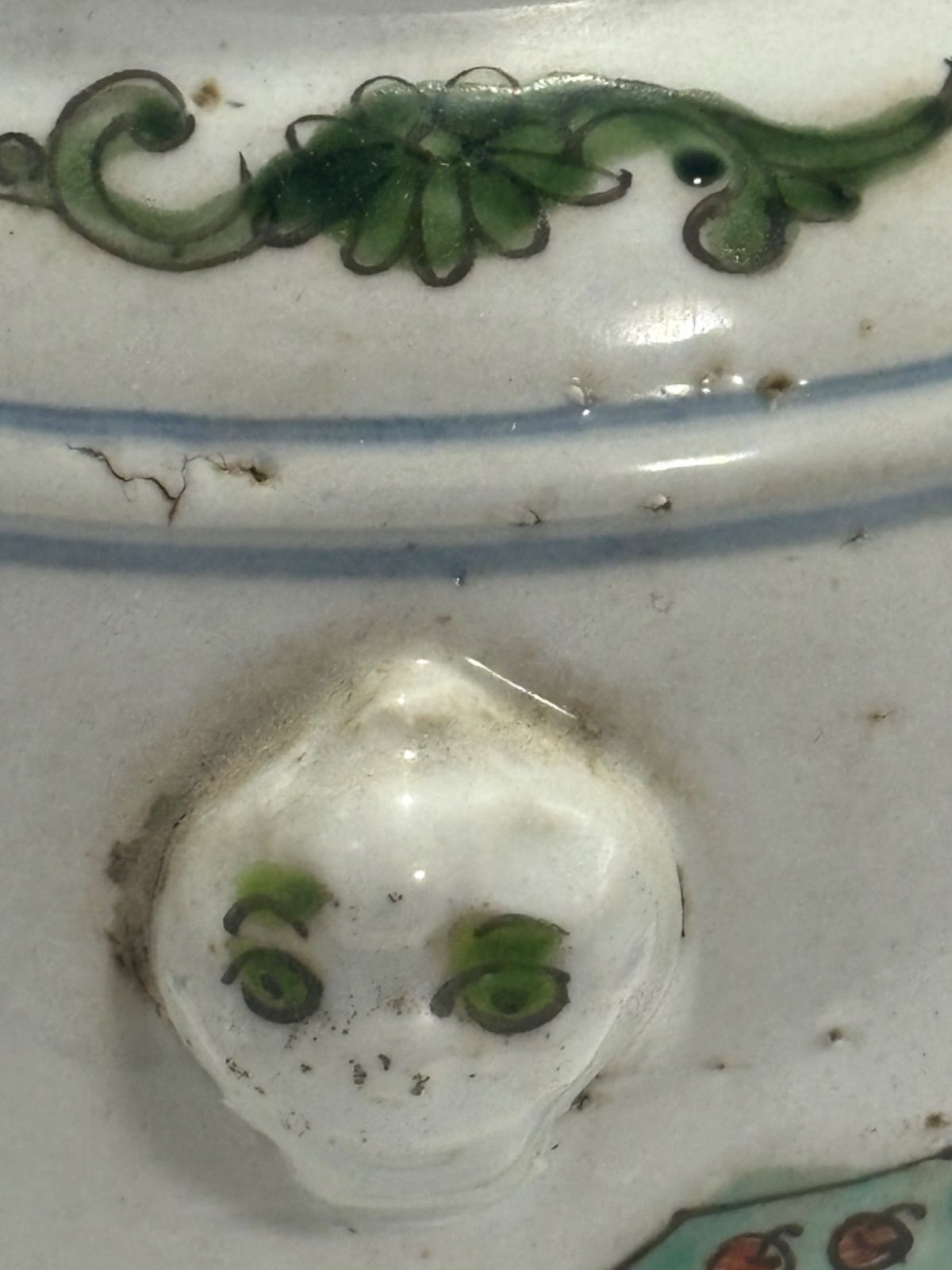 宋汝窯鉄胎刻八卦紋薫香炉 香道具 景徳鎮 陶磁器 装飾品 現代工芸品