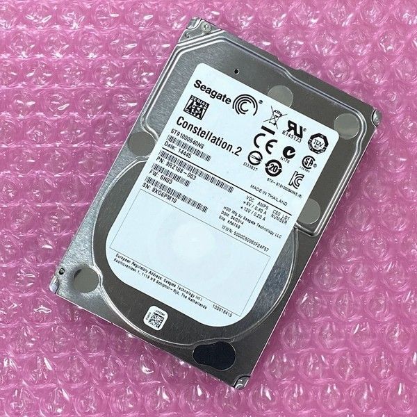 サーバ・ストレージ用 2.5インチ SFF SATA 1.0TB Seagate ST91000640NS 7.2K 64M