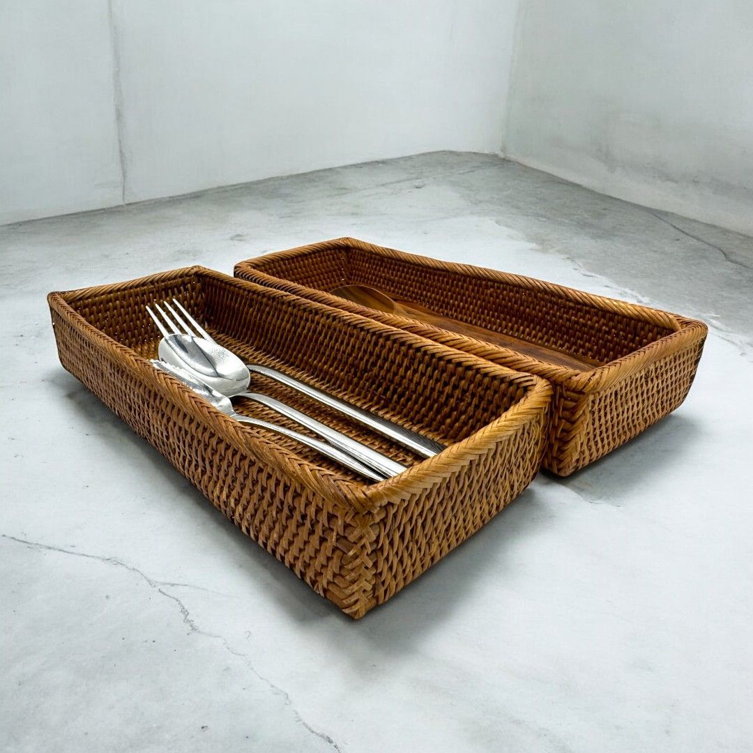 アタ製　多目的 BOXケース　小物入れ カトラリー 化粧品 アクセサリー 小物ケース メガネ　筆箱 ペン入れ